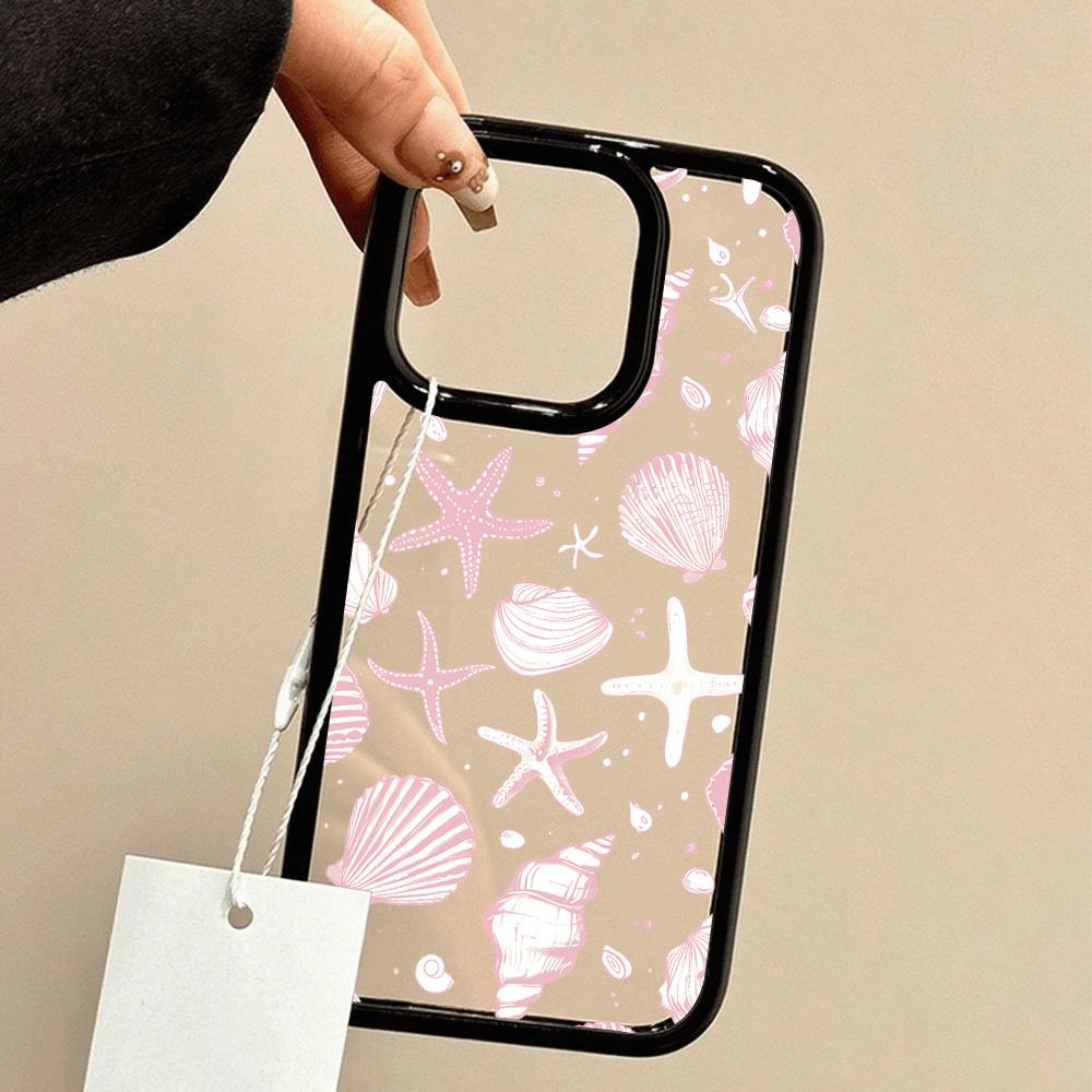 Acrylic Phone Case for iPhone 11 12 13 14 Pro 12 14 16 Pro Max for Samsung A16 A36 A56 S24 FE High-quality Painted Anti-fall Mobile Phone Case