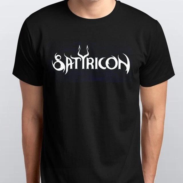 SATYRICON T-SHIRT Sizes S M L XL XXL Colours Black, White