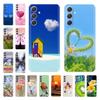 Hülle Für Samsung A15 Weiche Rückabdeckung Schutzhülle aus Silikon Bumper Shell Funda Para Für Samsung Galaxy A15 4G 5G Capa Handyhüllen