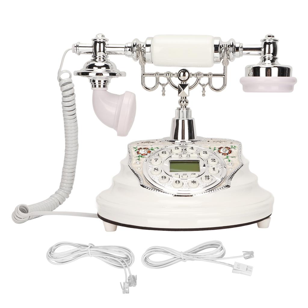 MS‑8323B European Vintage Telephone Classical Automatic IP One Key Dial Telephone for Home Office