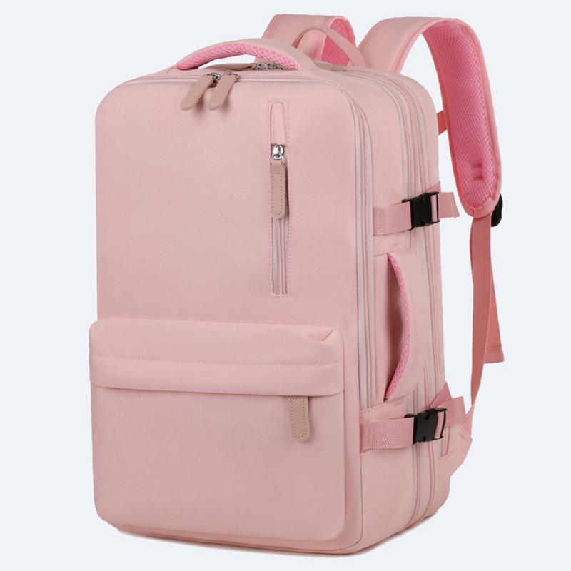 2025 New Waterproof Travel Backpack Large-Capacity Multi-Functional USB Computer Business Bag Macaron Backpack Lightweight Expandable Schoolbag
