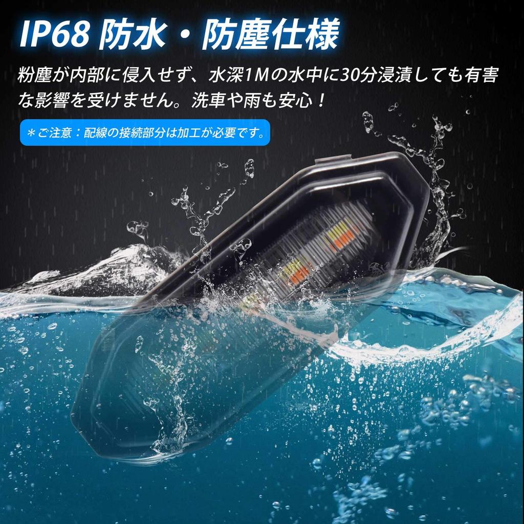 Cartist Front Grille LED Lamps for Jimny Jimny Sierra Grille Grill Grille LED Light Daytime Running Warning Fog Smoked JIMNY SIERRA JB74W High Easy