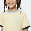 Nike T Shirt SPORTSWEAR Soft Yellow Kids' HF2119-785