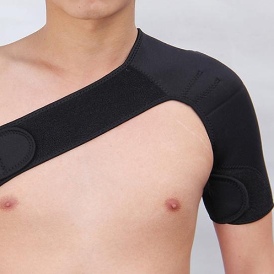 Unisex Sports Shoulder Belt Protector Adjustable Strap Left Shoulder Support Pad