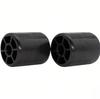 Deck Roller Set 2 Pcs M113955 for Lawn Mower Replacement 76.2mm Length 65mm Outer Diameter 17mm Shaft Diameter