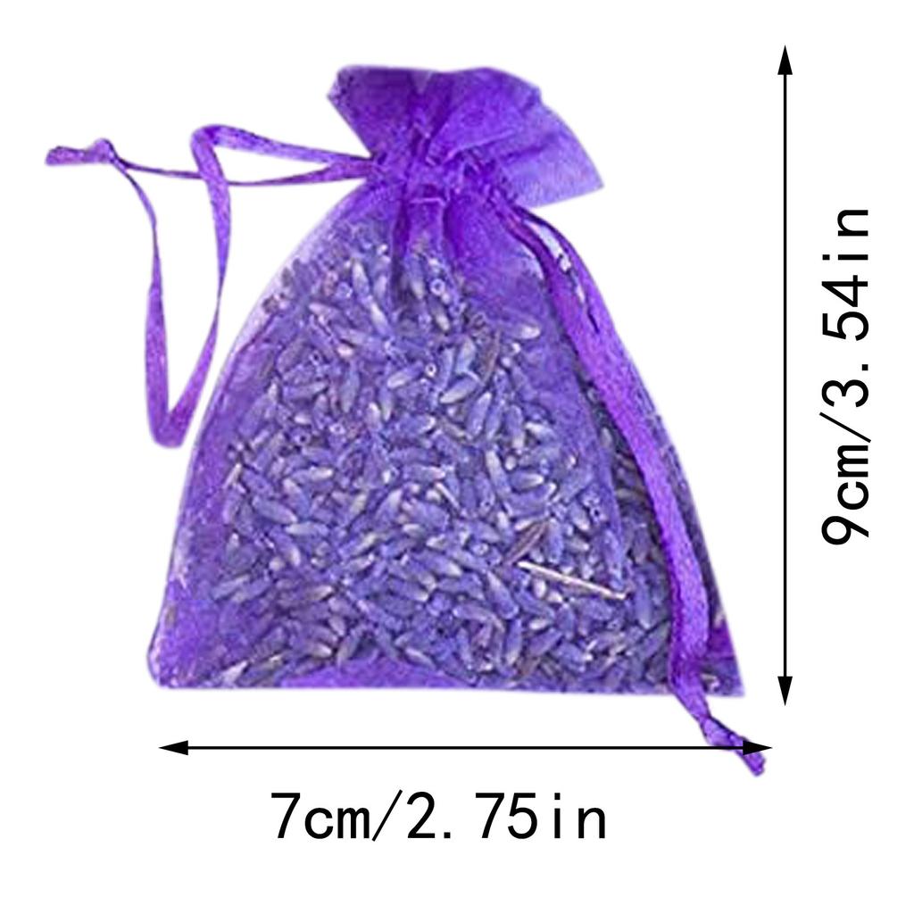 25pcs Sachets Dried Lavender Flower Moth-Proof Agent Lavender Dried Flowers Lavender Sachets For Drawers And Closets Fragrance