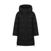 Russia thickened winter long knee cotton clothes women's Korean version thickened hooded simple bread clothes winter coat