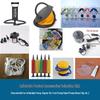 Car/Home Manual Foot Pump & Repair Kit with Earplugs and Nose Clips