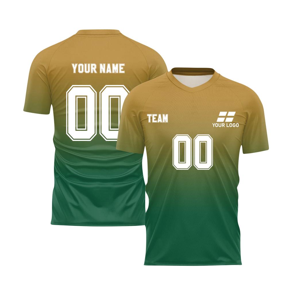 Men Short Sleeve Gradient Print T Shirt Lightweight Breathable V Neck Athletic Sportswear Top for Training Running Gym