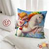 pc Cute RRainbows BBrite Pillow Case Fashion Square Pillowcase Bedroom Sofa Room Ins Decoration Leisure