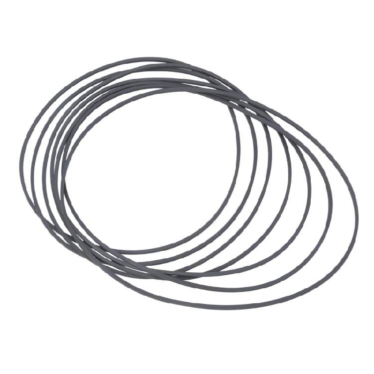 Cassette Drive Belt Rubber Replacement 150-185mm Folded Size 1.5mm for Vintaged Recorder Players and Turntables