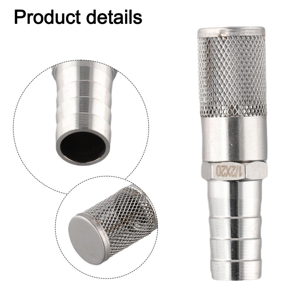 3 4 Inch Hose Filter Hose Barb 3 4 Efficient Filtration Filter Filtration Gas High-Quality Material Hose Mesh Pipe