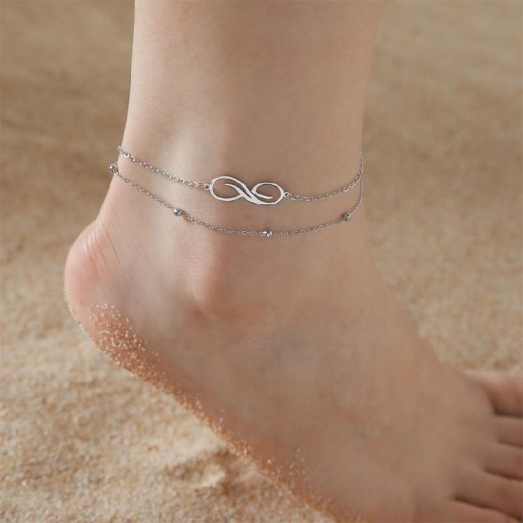 Double Layer Infinities Bracelet for Women Stainless Steel Comfortable Stylish and Versatile Jewelry Special Gifts