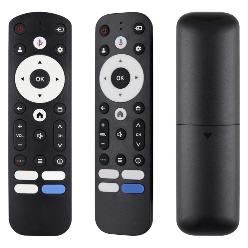 Universal TVs Remote With Voice Commands Dedicated Video Button For Hyled5524g4km Para Intelligent TVs Instantly Launching