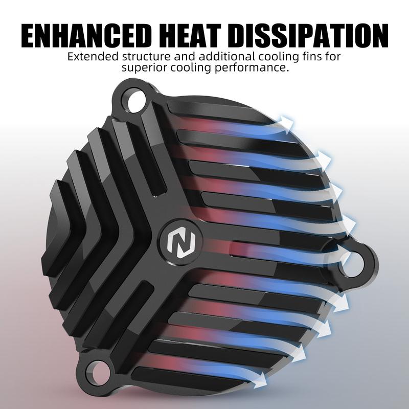 For 1996-2023 2024 Suzuki DR650 DR650S DR650SE Oil Filter Cover Cooling Finned Oil Filter Cap