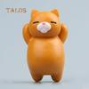 3D Cartoon Cat Funny Fridge Sticker Refrigerator Magnet Home Phone Decor Gift Toys For All Ages