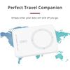 White 4G Portable WiFi Hotspot for Car, 150Mbps, SIM Card Compatible, Battery Operated