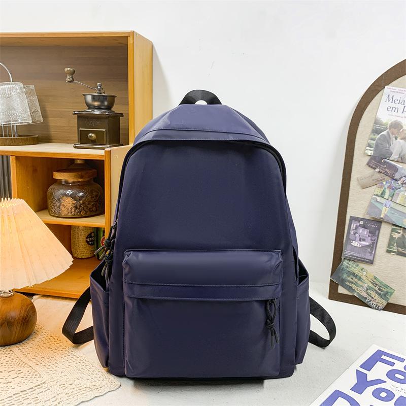 Backpack Men's Backpack Large Capacity New Men's Middle School Student Junior High School Student High School Student School Bag Women