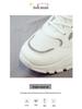 Women's Summer Mesh Sneakers: Breathable, Korean Style, Thick-Soled White Casual Dad Shoes