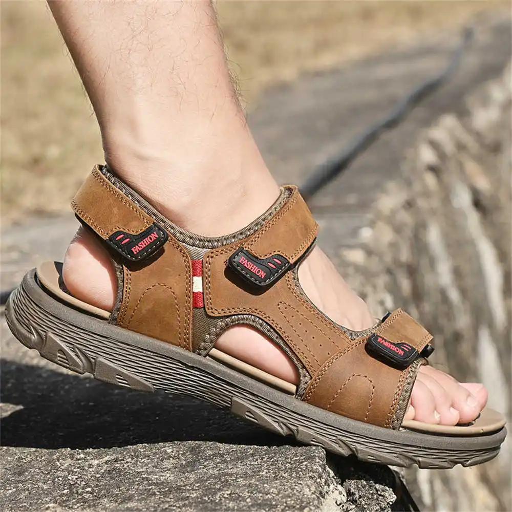 Spring-autumn Tan Man Shoes Brand Sandal Luxury Brand Man Slipper Sneakers Sport League Super Sale Topanky Sneekers Tines