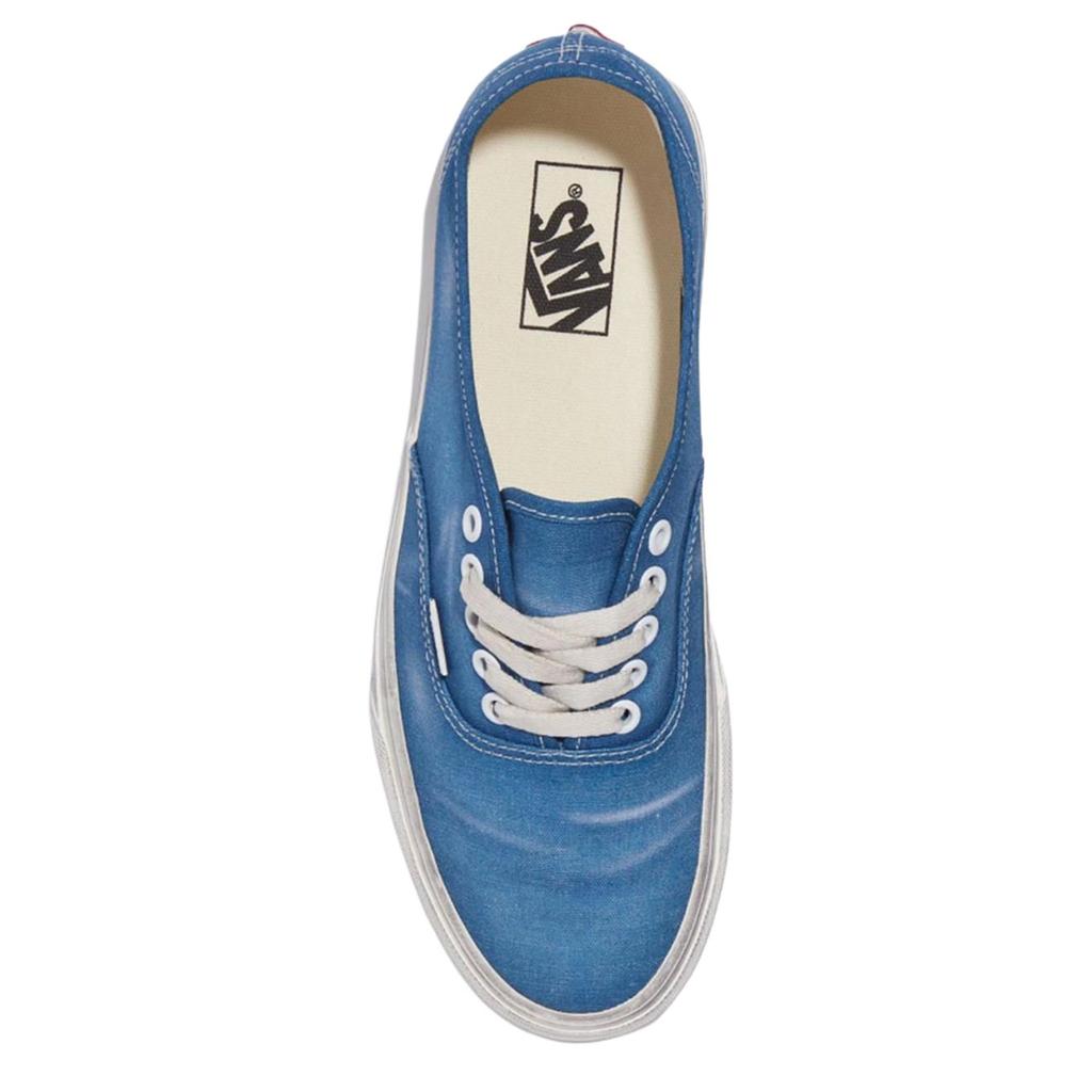 Vans Authentic Comfortable Simple Durable Lightweight Low-Top Skate Shoes Unisex Sneakers Blue VN000BW5CJE
