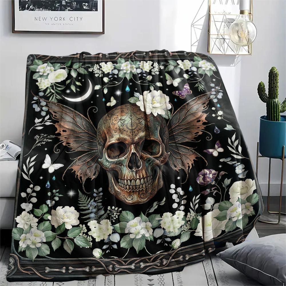 1Pc Bear Eagle Print Flannel Blanket High Quality Warm Comfortable Cover for All Seasons Perfect for Gifts Home Decor