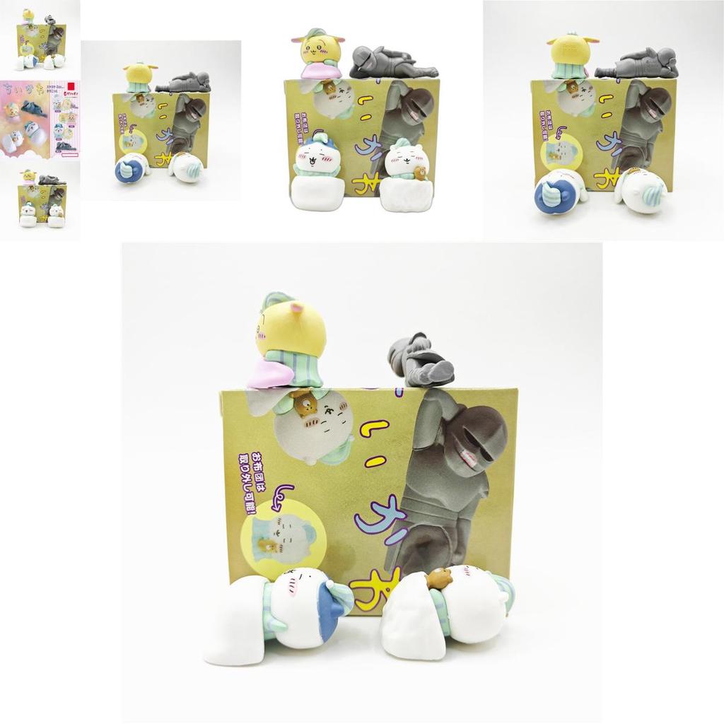 Cute Pvc Sleepy Bear Model Toy Figurine Set For Collectors And Kids Gift