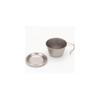 Snow Peak Deep Titanium Sierra Cup with Lid E-314 Lightweight Camping Outdoor Gear
