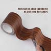 1pc Realistic Wood Grain Repair Adhensive Duct Tape Floor Furniture Renovation Skirting Line Sticker Home Decoration