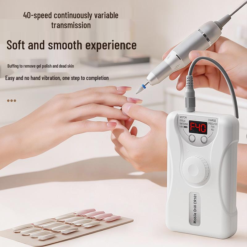 Silent 4W Electric Nail Grinder & Gel Remover