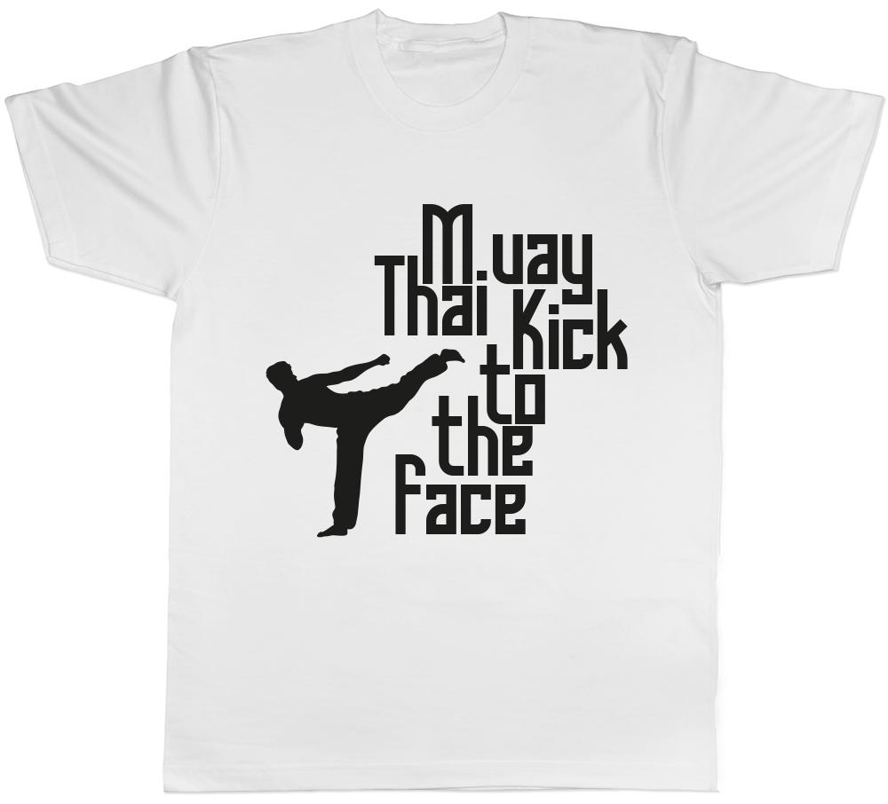 Muay Thai Kick To the Head Unisexs Unisexs Ladies Unisex TShirt