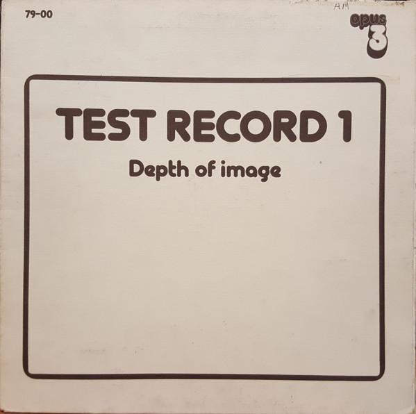 

LP Record VARIOUS Test Record 1 Depth Of Image 7900 Opus 3 1979 Sweden Jazz Used