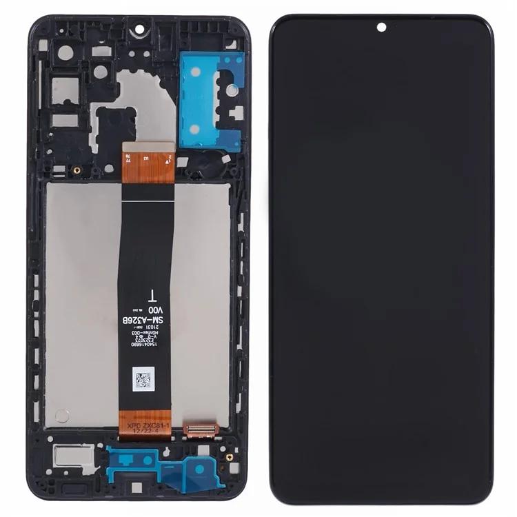 

Для Samsung Galaxy A32 5G A326B класса C ЖК-экран и дигитайзер в сборе + запасная часть рамки (без логотипа)
