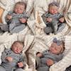Wiedergeborene Puppe Silikon Baby Kleinkind Realistisch Geschenk Für Sammler