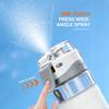 Spray Sports Water Bottle 750ML Portable Water Bottles Direct Drinking Dual-Use Plastic Water Bottles for Outdoor Sporting