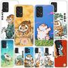 Cartoon Fat Tiger Phone Case For Samsung Galaxy A17 A16 A15 A14 A13 A57 A56 A55 A54 A53 A37 A36 A35 A34 A33 A26 A25 A24 A23 Gala