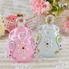 Four Cart Cute Handmade Glass Sugar Angel Bells (Set of 6)