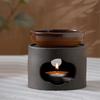 3-in-1 Grof Keramiek Theezeefjes Keramisch Japanse Stijl Kaarsverwarming 100ml Riet Diffuser Essentiële Olie Kacheltje voor Huisdecoratie