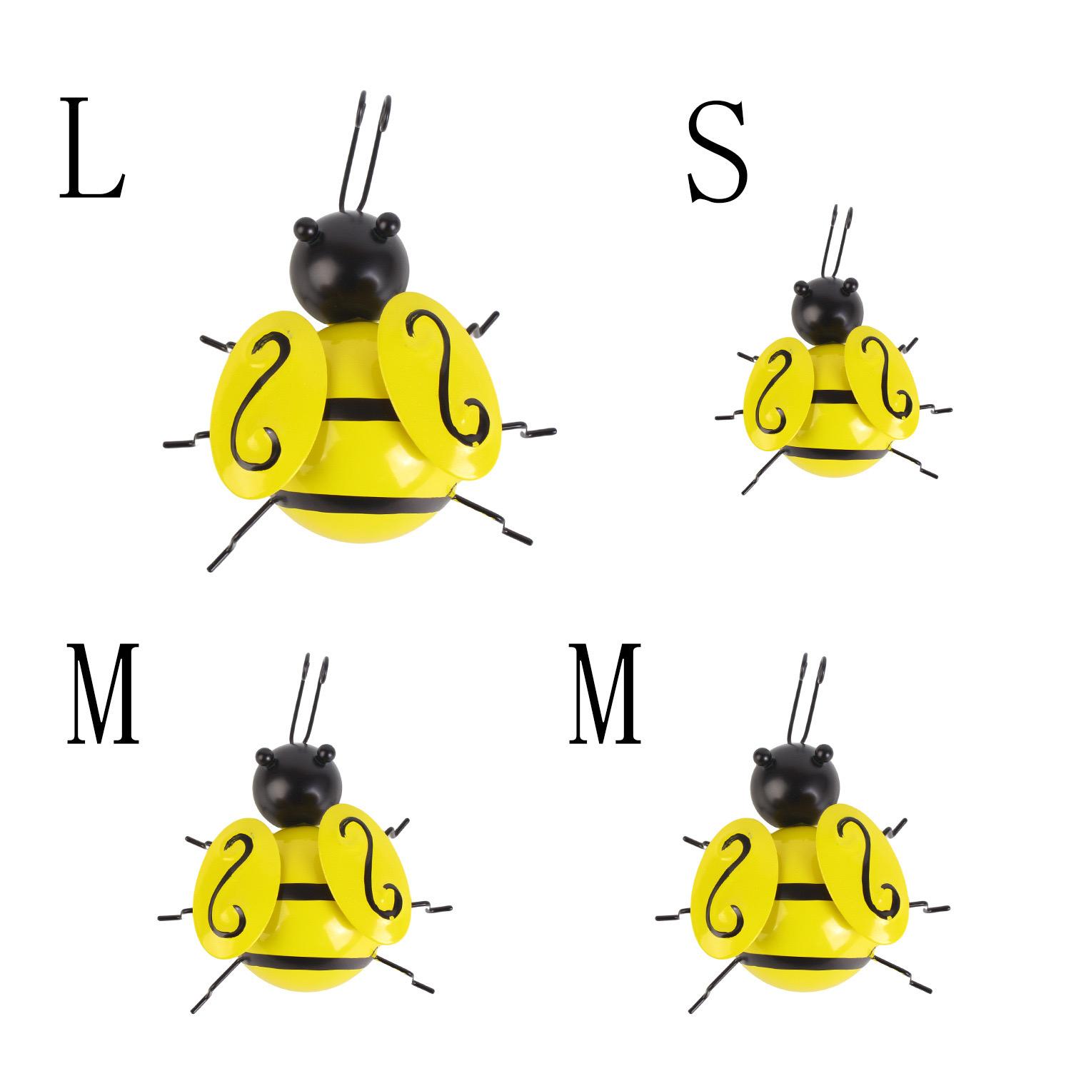 

Декоративное металлическое искусство Шмель Садовый акцентный настенный орнамент на заднем дворе