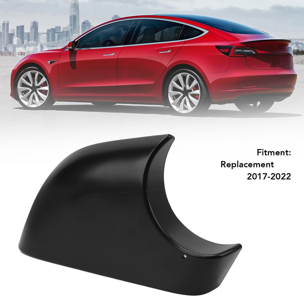 Right Rearview Mirror Cover Lower Holder 2287 3006 Replacement for Tesla Model 3 2017 To 2022 Black