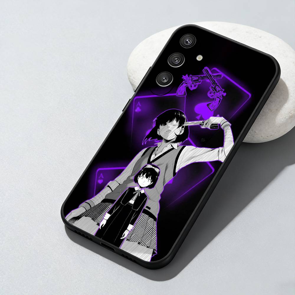 

K-Kakegurui Phone Case For Samsung Galaxy A73,A72,A71,A70,A52,A51 Others Soft Black Cover Samsung a22 5g