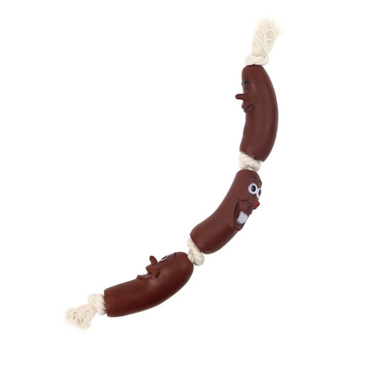 Interactively Plush Dog Toy For Teething Puppies Indoor Use Lovely Shape Stable Fabric Playtimes Entertainment