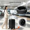 Silent Travel Suitcase Wheel Rubber Protective Cover