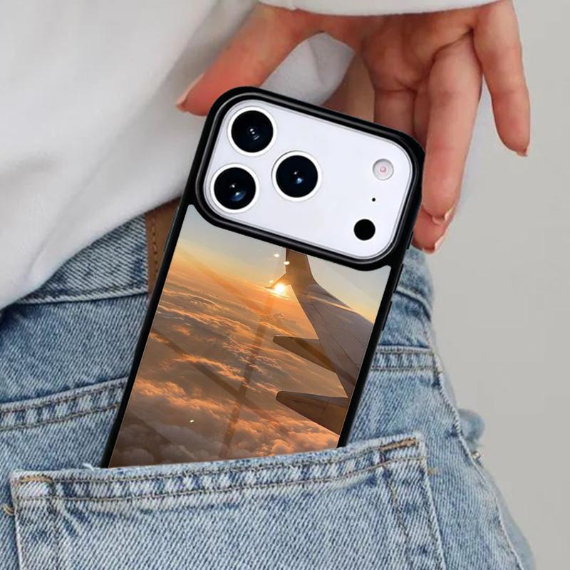 Flugreise Handyhülle für iPhone 16e 15 14 13 12 17 Pro Max Plus Air 17pro Hülle Coque