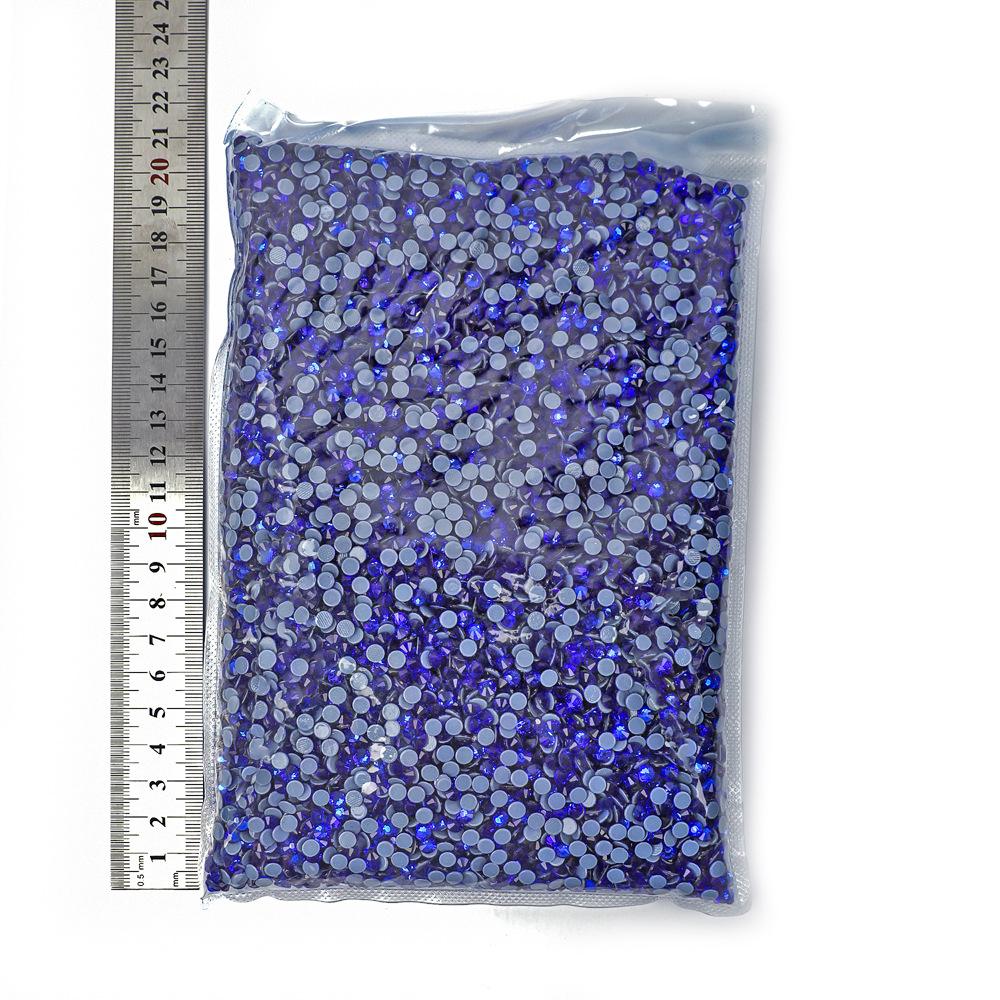 Weichen Imitation Austrian Hot Diamond Big Bag, Grid Glue Glass Rhinestone Hot Melt Glue Bottom Drill Clothing Accessories