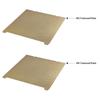3D PEI Sheet Print Bed Flexible Removable Spring Steel Build Surface 315x310mm Compatible with Creality K1 Max 3D Priners