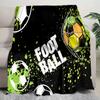 Football Blanket Perfect All Seasons Soft Comfortable Sofa Office Nap Travel Birthday Gift Christmas Present