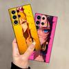 Schwarze Weiche Handyhülle für Samsung Galaxy S25 Edge S21 FE S24 Plus S20 S23 Ultra One Picec Nico Robin Nami