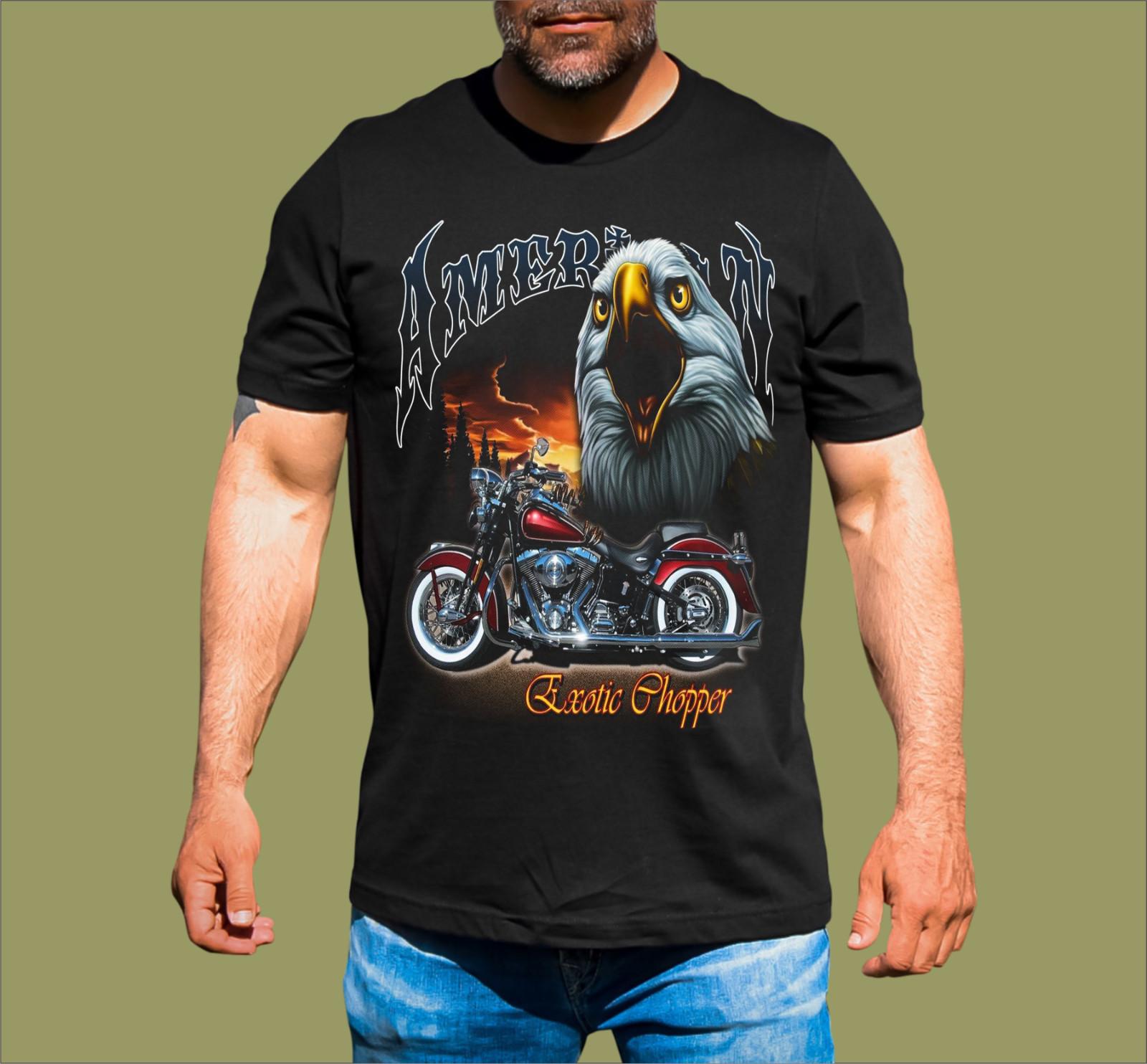 MOTORCYCLE AMERICAN CHOPPER T-SHIRT XL