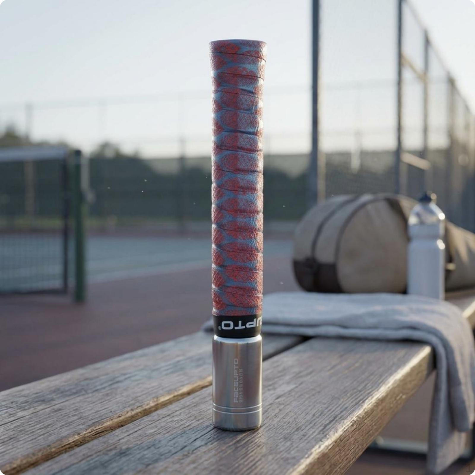 Tennis Swing Training tool Stainless Steel Serve Adjustable Sports Equipment Red